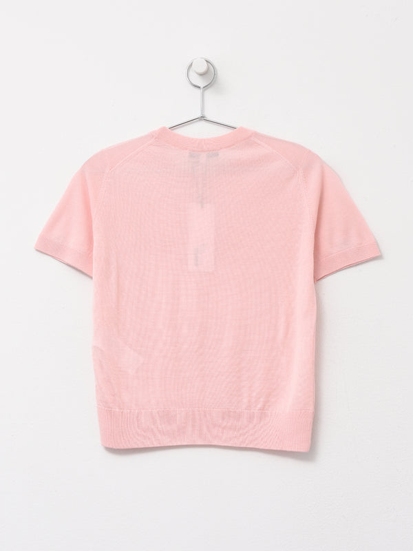 BABY FOX PATCH REGULAR SHORT SLEEVES JUMPER_ROSEWA